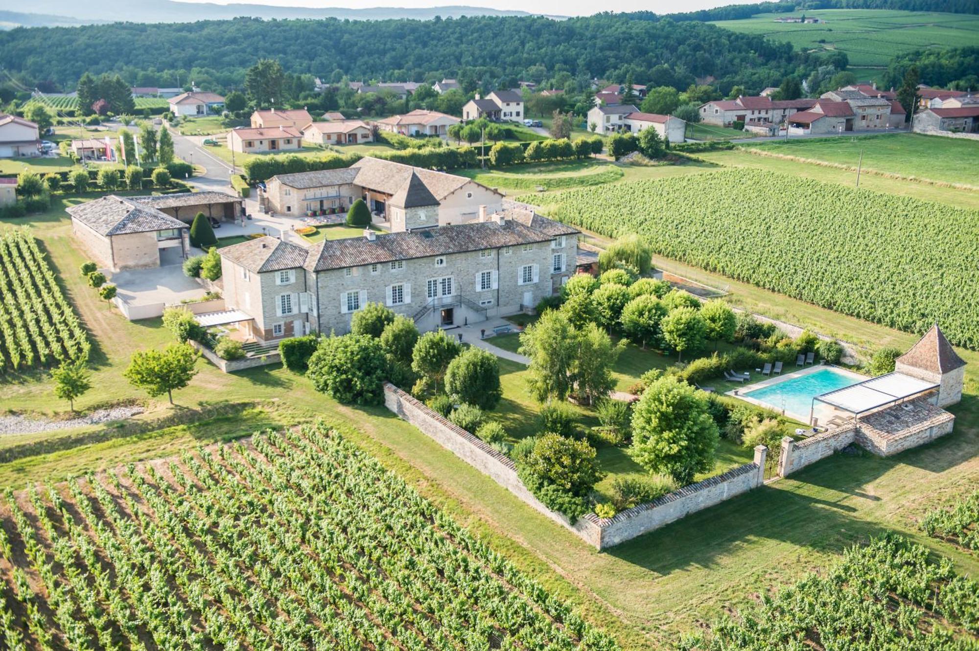 Hotel-Restaurant Le Chateau De Besseuil, Macon Nord - Teritoria Clessé المظهر الخارجي الصورة