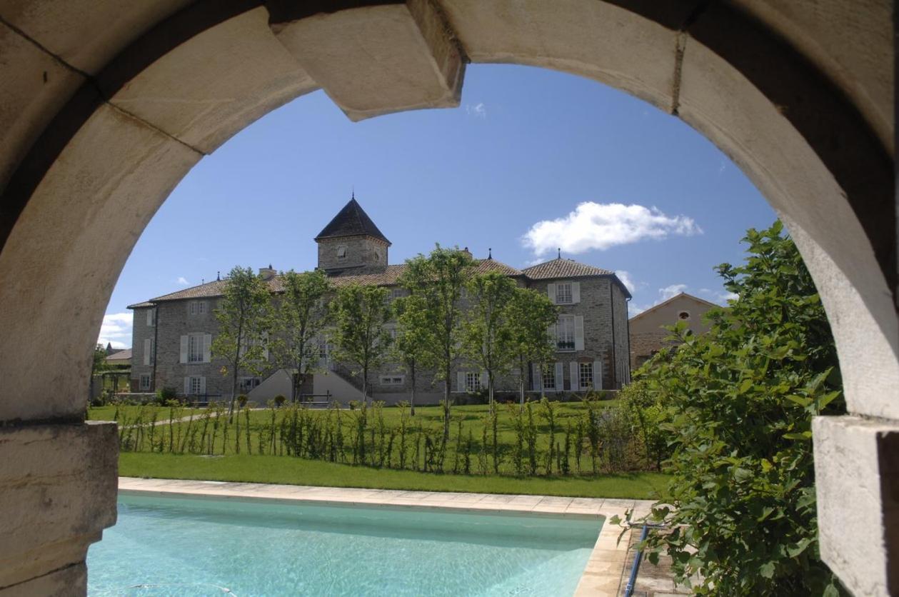 Hotel-Restaurant Le Chateau De Besseuil, Macon Nord - Teritoria Clessé المظهر الخارجي الصورة